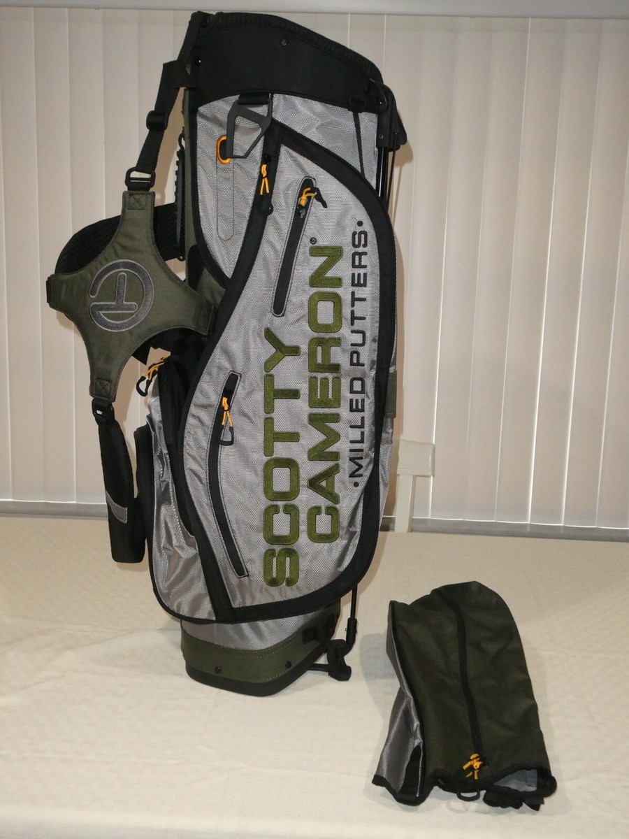 2020 NEW Scotty Cameron Pathfinder Gray Green Carry Bag Golf