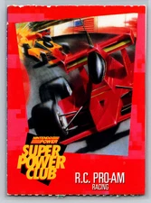 RC Pro-AM Nintendo Super Power Club Magazine Card #35 Perforated