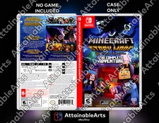 Minecraft: Story Mode - Game Case (Nintendo Switch, 2017) - NO GAME INCL.