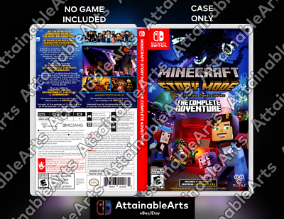 【switch】Minecraft: Story Mode　北米版 Minecraft: Story Mode The Complete Adventure Standard