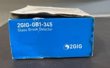 Brand New 2GIG 2GIG-GB1-345 Wireless Glass Break Detector (Discarded box)