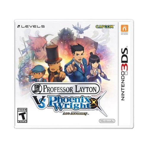 Professor Layton vs Phoenix Wright Ace Attorney, (3DS) - Picture 1 of 1