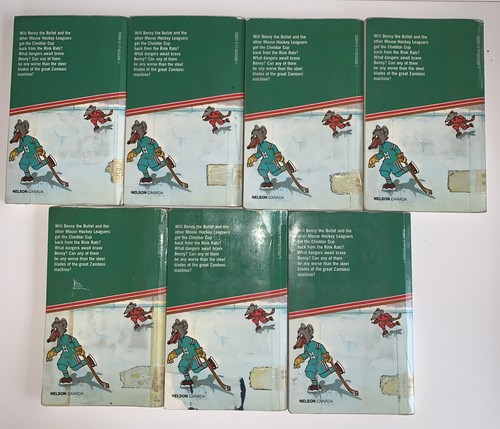 Mice at Centre Ice Estelle Salata 1984 Nelson Novels Book Books Vintage - Picture 4 of 16