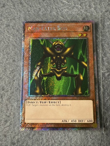 Yu-Gi-Oh! Man-Eater Bug RA03-EN082 Quarter Century Rare 1st Ed NM