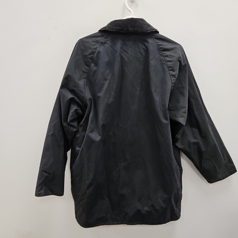 Barbour A155 Beaufort Tartan Wax Waterproof Navy Country Jacket Coat