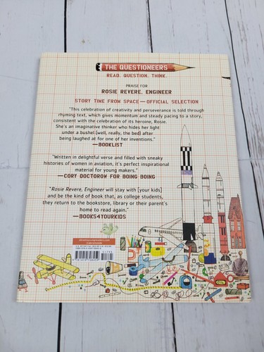 Lot of (2) Books Rosie Revere Engineer & Ada Twist Scientist by Andrea Beaty - Picture 4 of 6