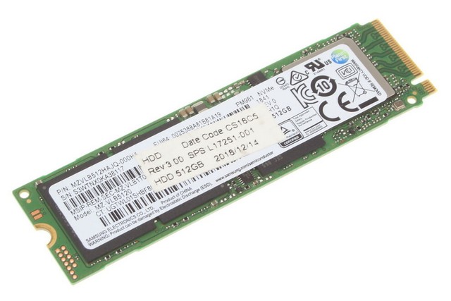 512gb Samsung Pm981 M.2 SSD Mzvlb512hajq-000h1 günstig kaufen | eBay