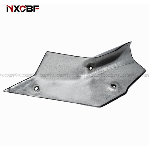 For 2015-2019 Yamaha R1/M/S Carbon Fiber Exhaust Pipe Heat Shield Cover Guard - Picture 3 of 4