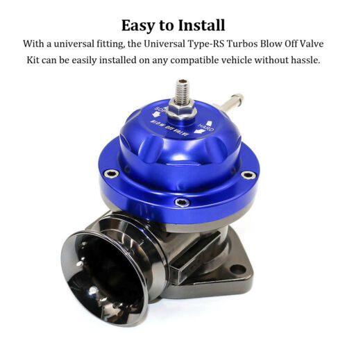 Universal Type-RS Turbo Blow off Valve Adjustable 25PSI BOV Blow Dump Valve Kit - Picture 7 of 10