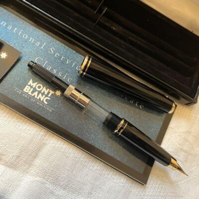 MONT BLANC Montblanc Fountain Pen, 14K Tip, No. 36 501 | eBay
