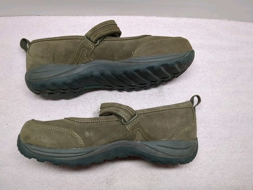 LL Bean clogs 8.5 W tan hook &loop straps walking Hiking - Picture 6 of 12