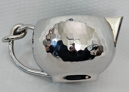 Crema de nudo Mary Jurek Design Helyx martillada acero inoxidable 18/8 anticorrosiva - Imagen 3 de 9