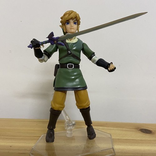 Zelda Figma 153# Skyward Sword Link Action Figure Toys Set Model Doll Boxed US - Picture 3 of 13