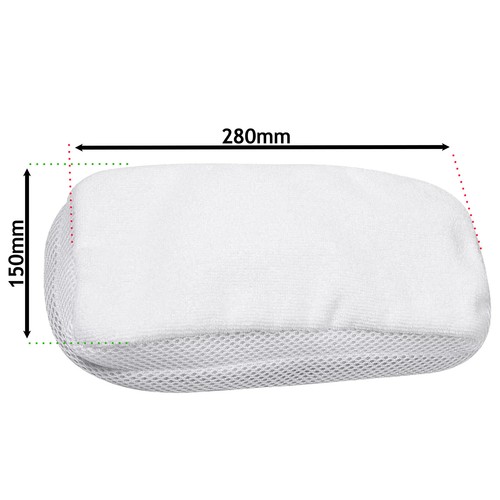 Cleaning Cloths for MORPHY RICHARDS 70495 720020 Steam Cleaner Mop Pads x 2 - Picture 3 of 12