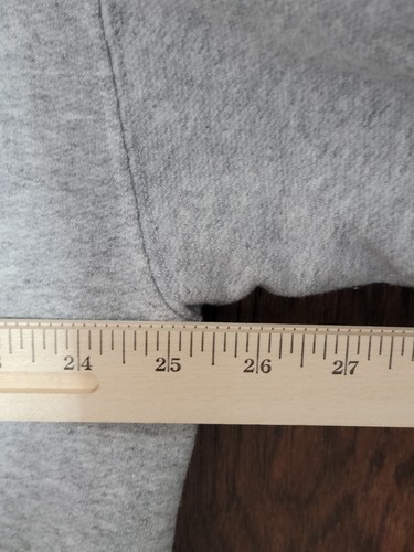 Walt Disney World Mickey Hoodie XL - Gray Full Zip Sweatshirt Jacket Rare Disney - Picture 10 of 10