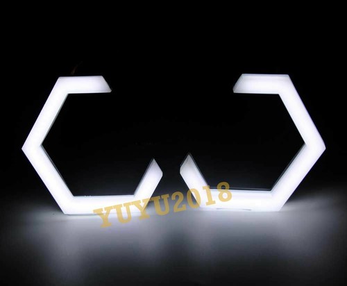 Halo hexagonal conmutador para G25 G35 G37 Q40 Q60 07-15 LED luz de giro 2 piezas - Imagen 31 de 47