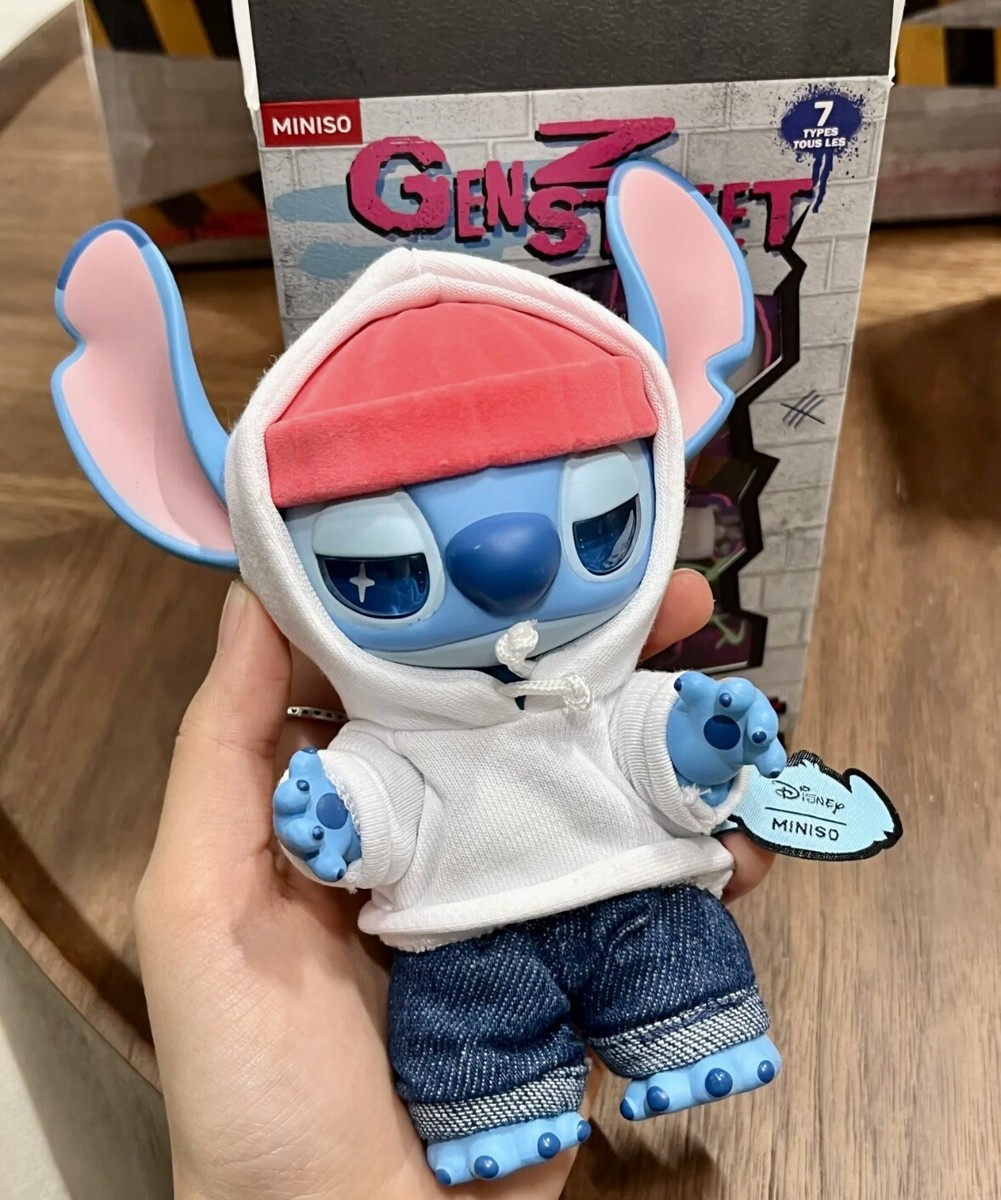 GHETTO - Miniso Disney Stitch Blind Box GenZ Street Vinyl Plush