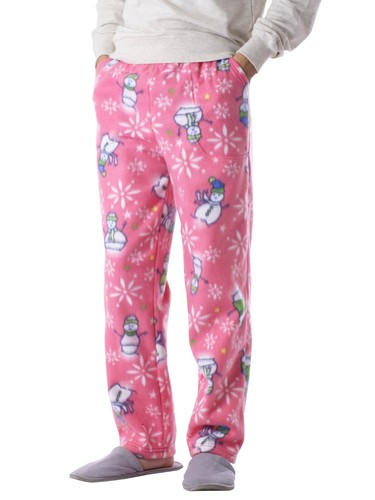 Mens Premium Pajama Pants Christmas Knit Fleece Lounge PJ Bottom with Pockets - Picture 5 of 8