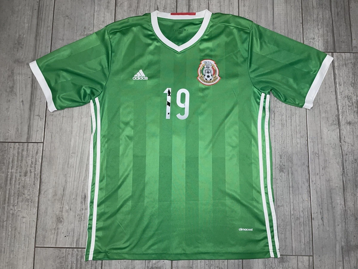 Mexico No19 O.Peralta Home Kid Soccer Country Jersey
