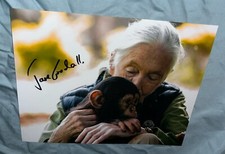 Jane Goodall Signed 8x10 Photo With Proof Jane Goodall Signed 8x10 Photo With Proof