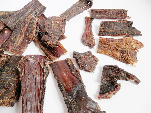 Beef Cow Flat Gullet Jerky Dog Chew High Protein 100% Natural Air Dried Low Fat - Picture 3 of 10
