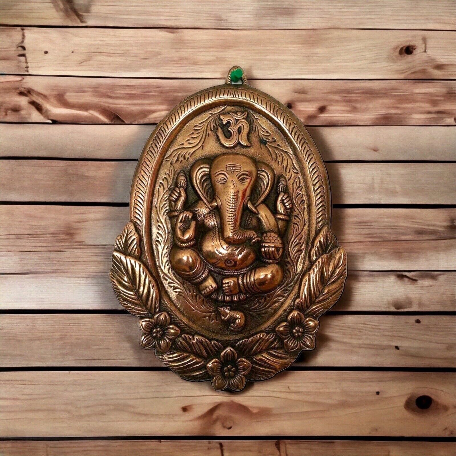 Ganesha Wandbehang OM Wanddeko indisch Meditation Yoga Spirituell Hippie Deko