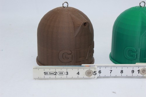 3x Glascontainer Altglas 1:32 Container braun weiß grün Set für Diorama Ladegut - Bild 4 von 9