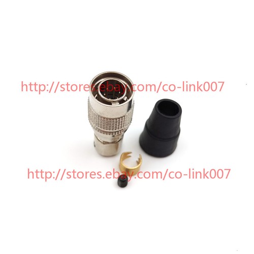 6pin hirose Power Connector Plug HR10A-7P-6P for Total station Data Cable Plug - Picture 2 of 5