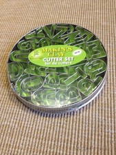 MAKIN'S CLAY CUTTER SET, ALPHABET, PART #18-1046