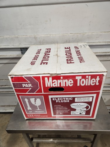 NEW Jabsco 37010-1000 12V Electric Marine Toilet Camper RV Boat Skoolie - Bild 2 von 4