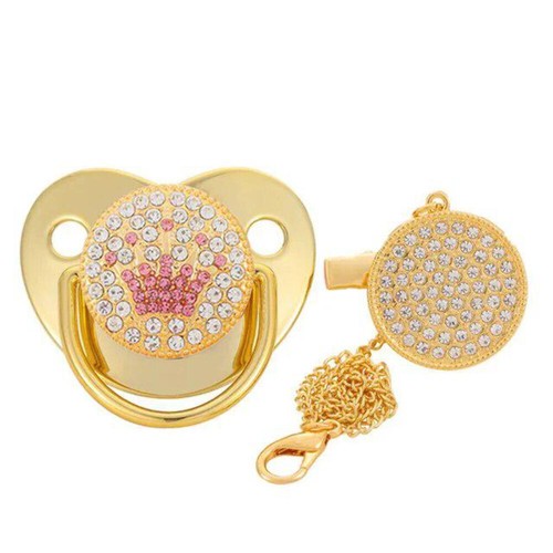 Luxury Baby Bling Crown Design Pacifier - Picture 15 of 32