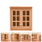 Small Display Cabinet Dollhouse Decor Miniature Side Hand-made Wall
