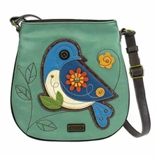 Chala Deluxe Crossbody Blue Bird or Buffalo Shoulder Purse NWT