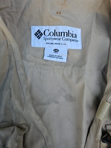 Columbia PFG Fishing Vest Mens XL Tan Outdoor Fisherman&Fly Fishing Flies Tr7#61 - Picture 16 of 24