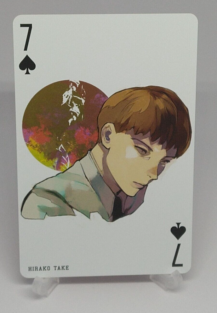Tokyo Ghoul Playing Cards Spade 7 Weekly Young Jump Japanese Manga