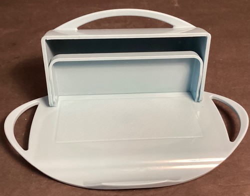 Kitchen Concepts Hellblau Kunststoff Butterie Butterdose Aufbewahrung mit Klappdeckel - Bild 5 von 9