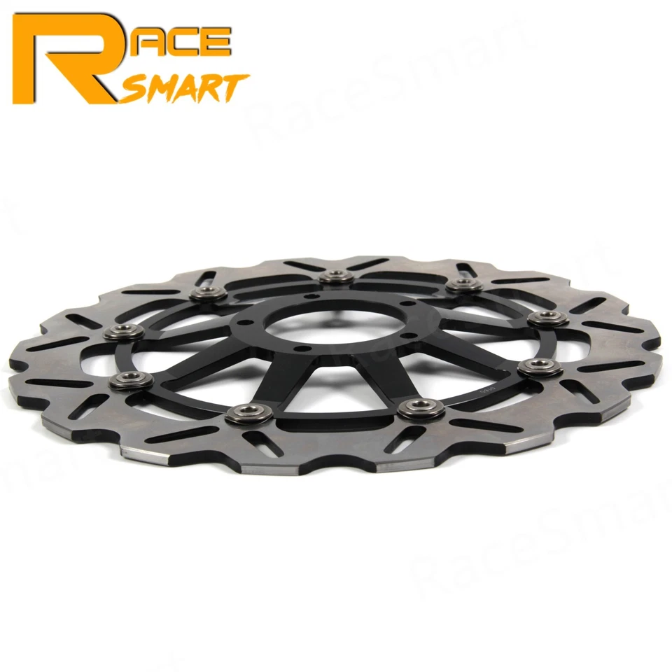 Rotores de disco de freno delanteros flotantes para Ducati 749 2002-2007 749S 03-07 749R 04-07 Foto 4 de 4