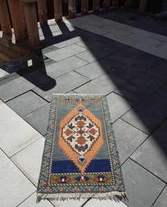 Handmade-Doormat-size-Tribal-Turkish-vintage-area-kilim-rug-1-77x3-51-ft