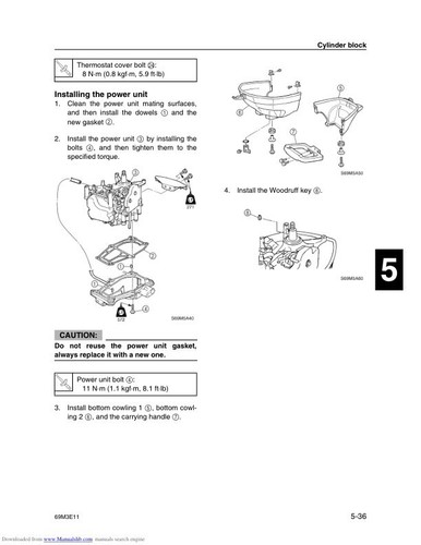 Yamaha F2.5A Outboard Service Manual | 2002-2010 | MAILED CD OR USB - Picture 9 of 13