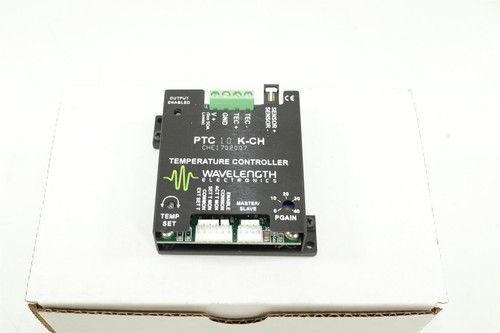 Controlador de temperatura Wavelength Electronics PTC10K-CH000-E - Imagen 9 de 11