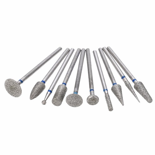 10Pcs Dental Lab Sintered Diamond Point Polisher HP Shank Rotary Bur 2.35mm KIT - Bild 3 von 5