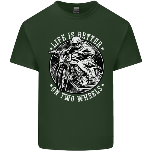 La Vida Es Mejor En Dos Ruedas Camiseta De Algodón Para Hombre - Imagen 77 de 104
