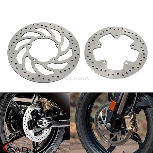 2x Motorcycle Front Rear Brake Rotors Disc For BMW G310R G310GS 2017-2021 G310 R