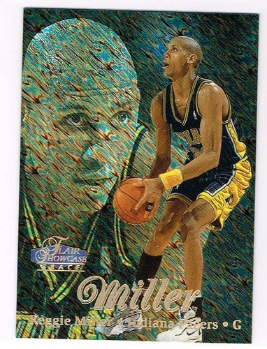 1997-98 Flair Showcase Row 1 Seat 57 Reggie Miller NM/MT 1508*