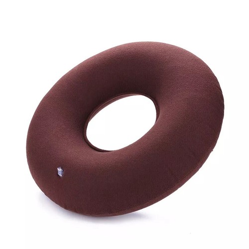 Hemorrhoid Cushion Donut Pillow Inflatable For Tailbone Pain Seat Pillow Relief - Picture 6 of 6