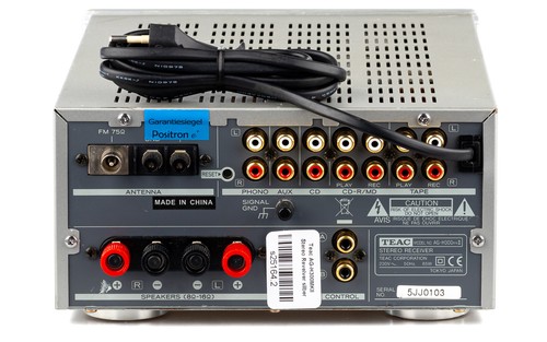 Teac AG-H300 Stereo Receiver silber Phono / gewartet 1 Jahr Garantie [2] - Bild 3 von 3