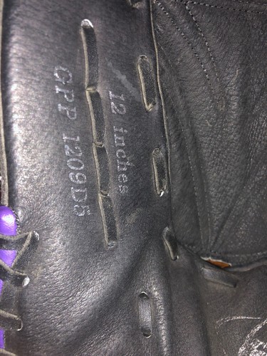 Ladies Mizuno GPP1209D5 Finch 12” Grain Leather Softball Glove RHT, Youth 7-8 - Picture 3 of 4