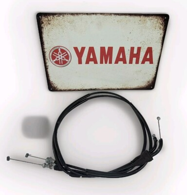 #ad 2007 2008 Yamaha YZ250F Throttle Cable Line Throttle Cable Push Pull Assembly $18.99