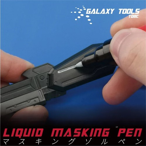 Bolígrafo de enmascaramiento líquido de 0,7 mm/4 mm modelo grueso/fino marcador de enmascaramiento para modelo pasatiempo hágalo usted mismo - Imagen 3 de 9