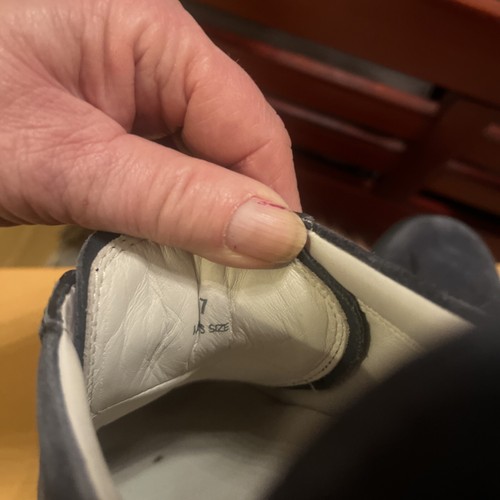 Tod's sneakers herren Gr.7 ,fast Neu ,Blau mit Staubbeutel und Karton - Bild 6 von 15